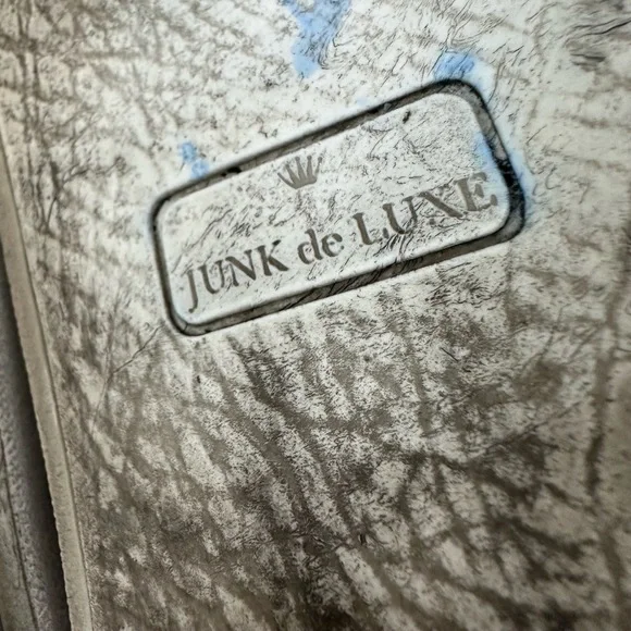 Junk De Luxe Black Lace-Up Low Top Sneakers Size USA 10 UK 9.5 - Picture 10 of 13